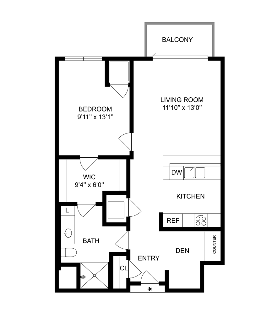 Salinger floor plan
